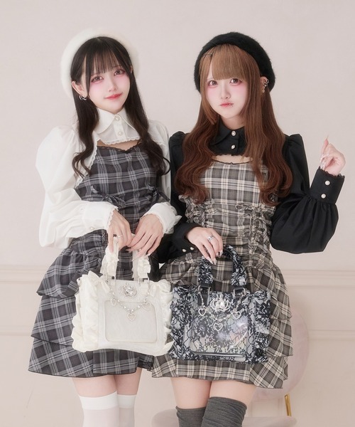 Pal elfy ショルダーバッグ バッグ オーロラレースミニ姫痛バ/地雷系