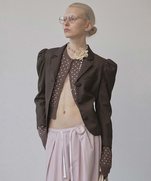 SCULPTOR（スカルプター） カーディガン Polka Dot Cardigan