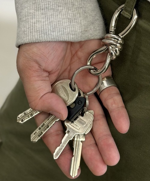 SEN TOKYO キーホルダー ツイストノットアクセサリー キーリング