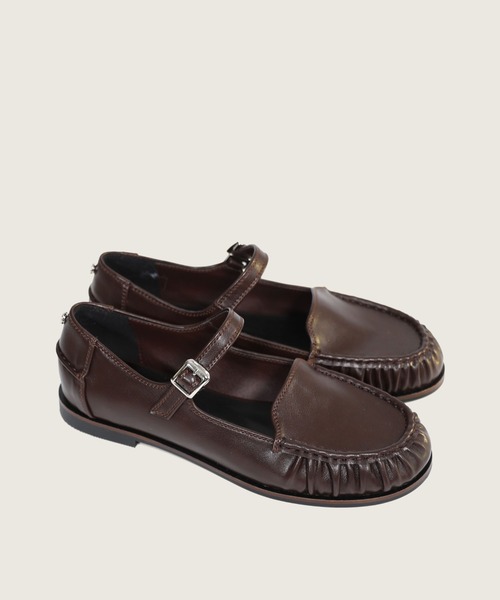 hiamu ローファー 「着用動画あり・2色展開」クラシック メリー