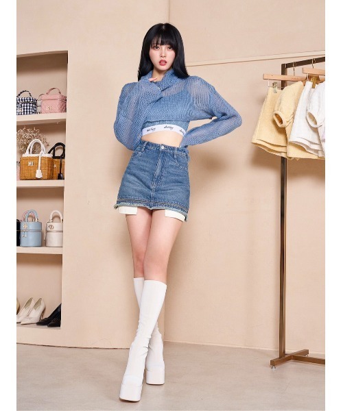 Darich（ダーリッチ） ブーツ ウルトラストレッチレザーロングブーツ