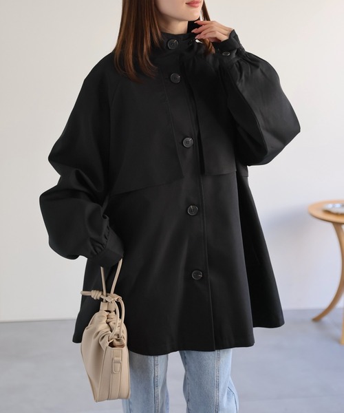 sakishimatokyo トレンチコート コート 「新色追加」ミドル丈 フレア