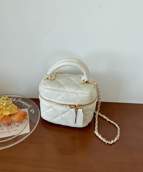 cream creme ショルダーバッグ バッグ ミニ キルティング チェーン