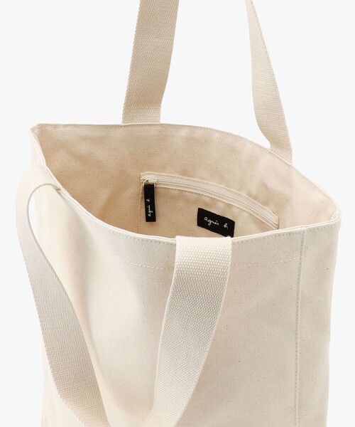 agnes b.（アニエスベー） トートバッグ WEB限定 ロゴ トートバッグ