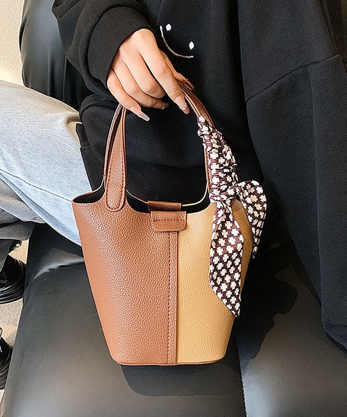 ショルダーバッグ バッグ 2wayバイカラーショルダーバッグ