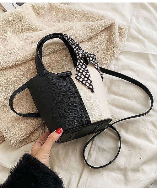 ショルダーバッグ バッグ 2wayバイカラーショルダーバッグ