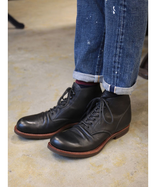 MR.OLIVE（ミスターオリーブ） ブーツ 「撥水レザー」ウォーター