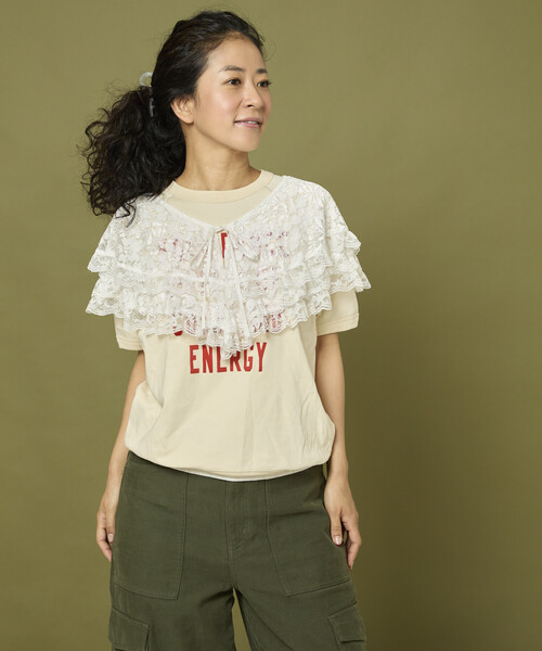 Freada（フリーダ） ブラウス シャツ インド レースブラウス