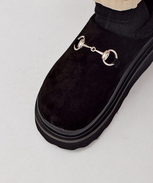 MOHI（モヒ） サンダル Bit サボ ファーサンダル レディース