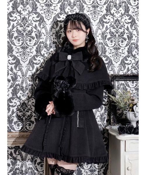 NOEMIE（ノエミー） コート アウター ゴシックフリルレースアップ