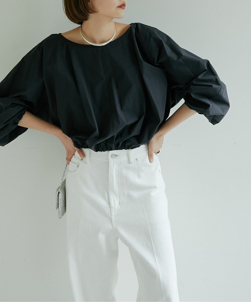 GALLARDAGALANTE（ガリャルダガランテ） ブラウス シャツ ギャザー