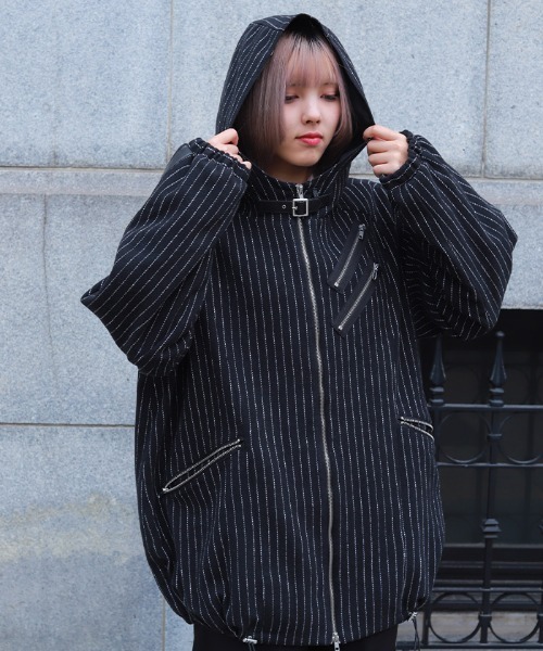 NIBBLE POISON（ニブルポイズン） モッズコート コート ベルトデザイン