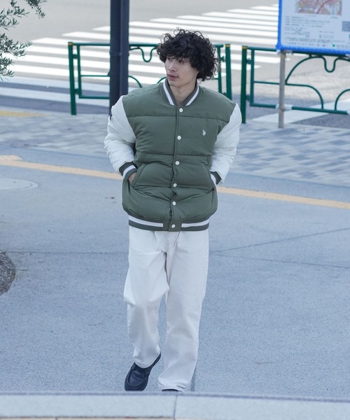 U.S. POLO ASSN.（ユーエスポロアッスン） スタジャン 」パデッド