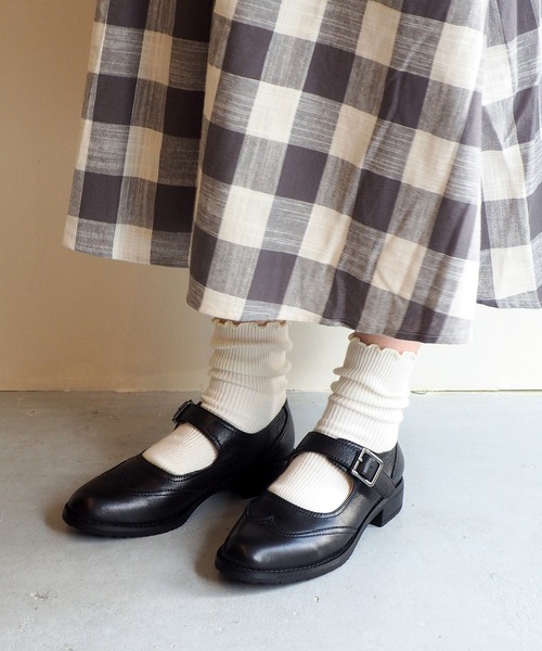 あしながおじさん パンプス 防滑│ストラップシューズ 2410175