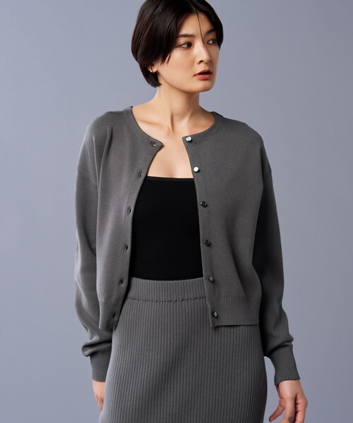 uncrave（アンクレイヴ） カーディガン スムース ニット カーディガン