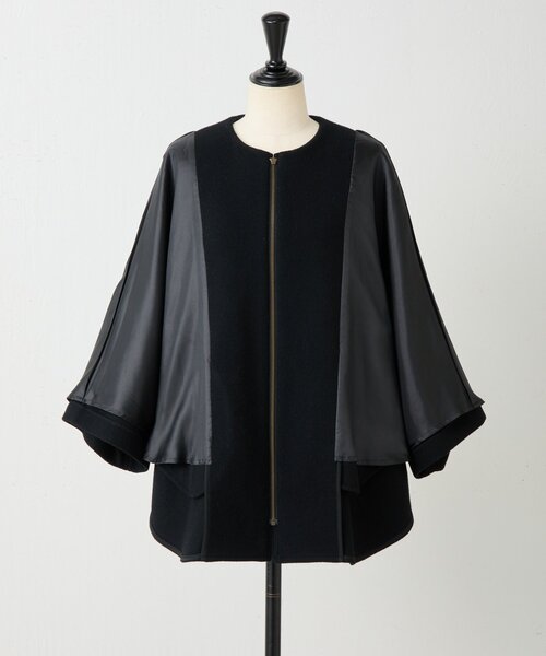 BEARDSLEY（ビアズリー） コート アウター ウールポンチョコート