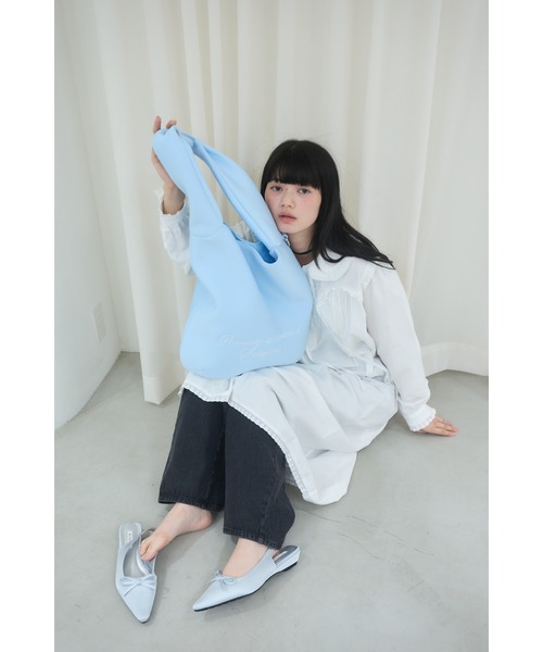 Smyeon ショルダーバッグ バッグ Soft embroidery shoulder bag/ソフト