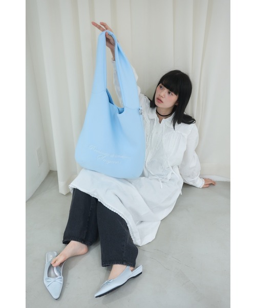 Smyeon ショルダーバッグ バッグ Soft embroidery shoulder bag/ソフト