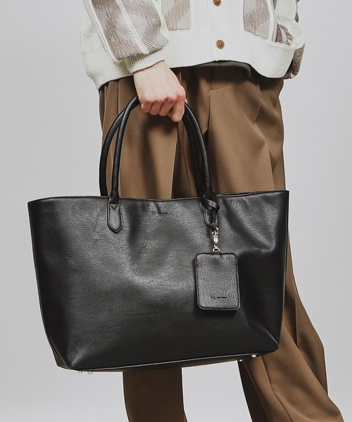 tk.TAKEO KIKUCHI（ティーケータケオキクチ） トートバッグ レザー調