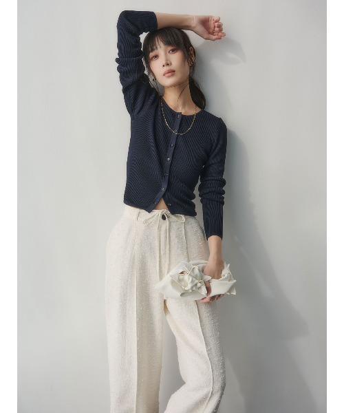 anuans（アニュアンス） カーディガン リュクスビスコースニット