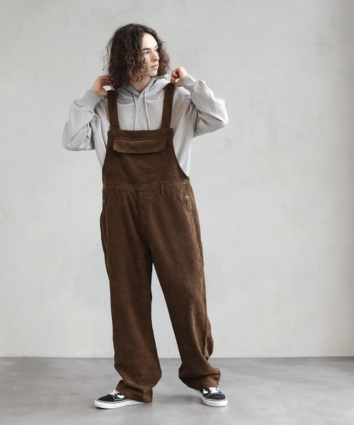 ASTRONOMY サロペット オーバーオール オーバーサイズ コーデュロイ