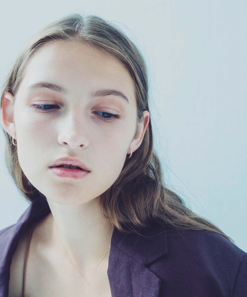 ete（エテ） ピアス K10YG クレール カット ピアス レディース