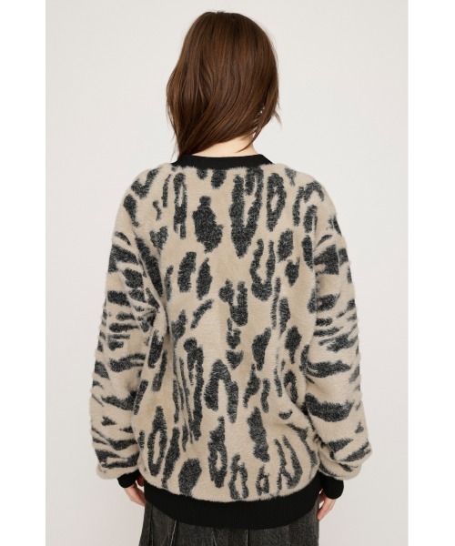SLY（スライ） カーディガン 「限定展開」LEOPARD MOLLE JQ CD