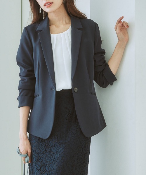 7days Life Styling ジャケット テーラードジャケット 洗える