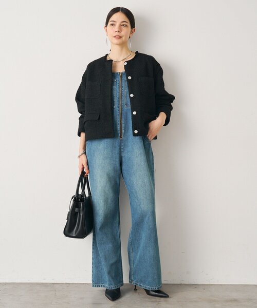 Loungedress（ラウンジドレス） ジャケット ノーカラージャケット