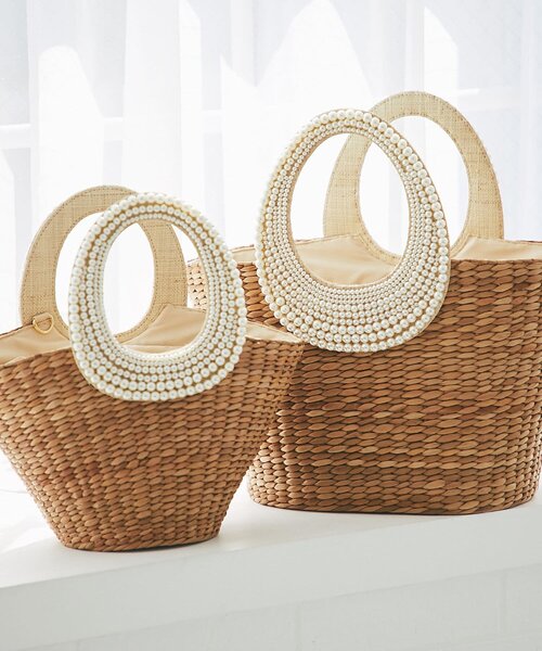 La boutique Bonbon（ラブティックボンボン） かごバッグ カゴバッグ