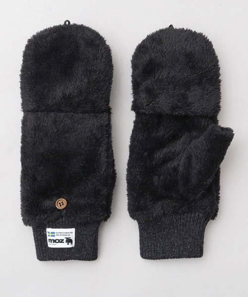 moz（モズ） 手袋 ファーミトングローブ 親指フィンガーレス