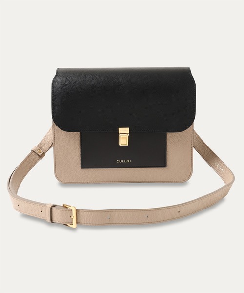 CULLNI（クルニ） ショルダーバッグ Leather Flap Shoulder Bag メンズ