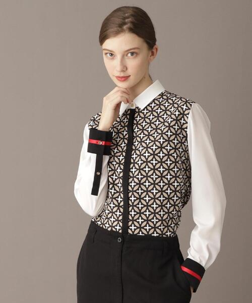 DRESSTERIOR（ドレステリア） ブラウス シャツ 「美人百花/モデル美香