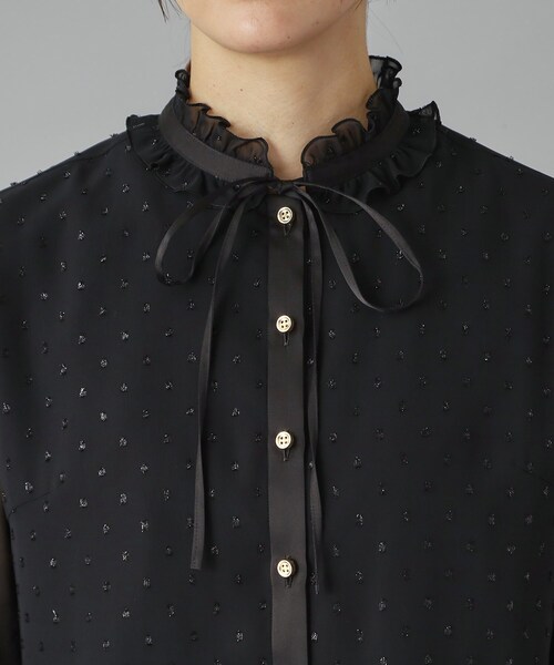 DRESSTERIOR（ドレステリア） ブラウス シャツ 「洗える/シアー素材