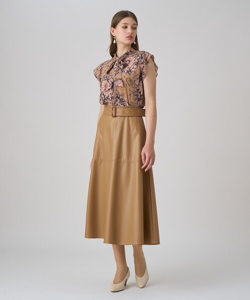 ANAYI（アナイ） ブラウス シャツ コンスティレーションプリント