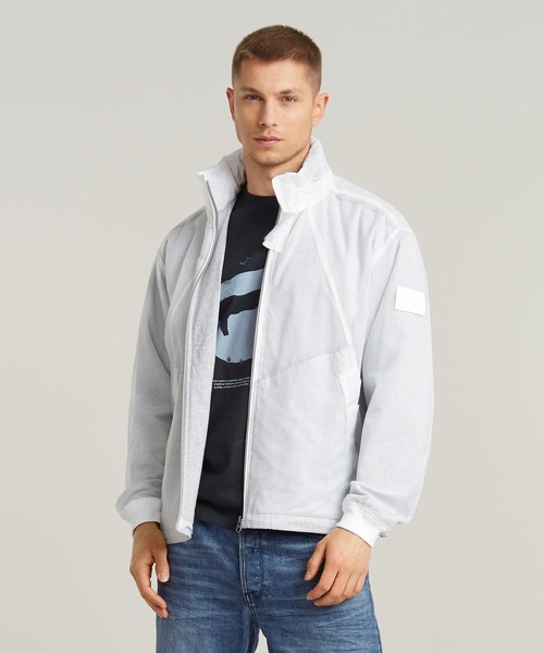 G-STAR RAW ナイロンジャケット PANELED-R WINDBREAKER/ナイロン