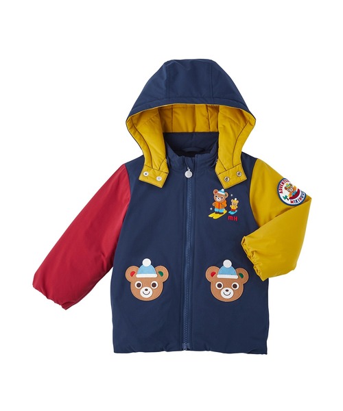 MIKI HOUSE（ミキハウス） ブルゾン アウター プッチー中綿ジャンパー