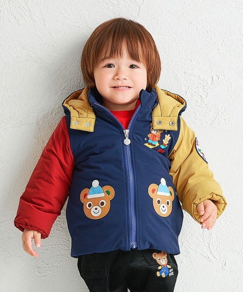 MIKI HOUSE（ミキハウス） ブルゾン アウター プッチー中綿ジャンパー