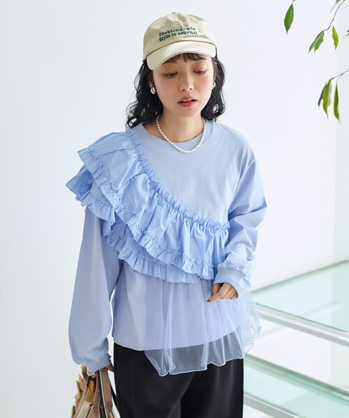 FREAK'S STORE（フリークスストア） tシャツ フリルチュールドッキング