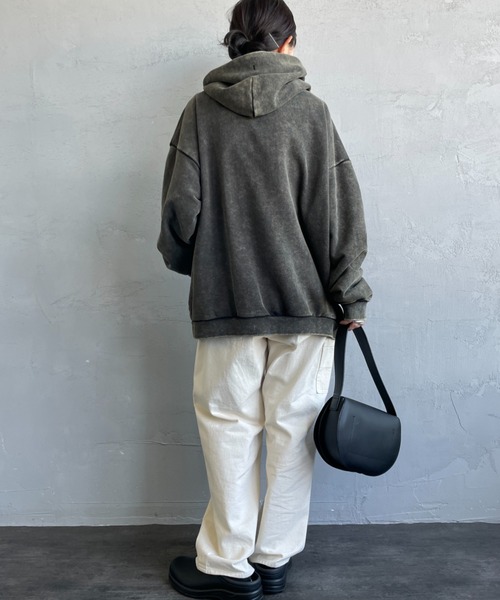 SEQUENZE パーカー 「WEB限定」「SEQUENZ/シークエンズ」 レオパード柄