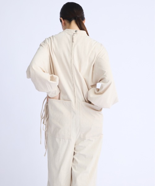 PERNA（ペルナ） オールインワン コーデュロイリボンオールインワン