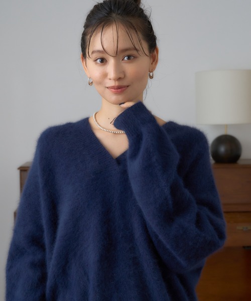 Rouge vif（ルージュ ヴィフ） ニット セーター フォックスウールV