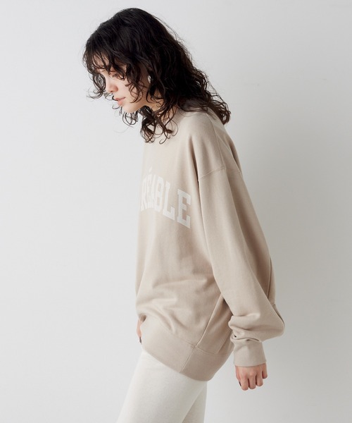 THE PAUSE トレーナー スウェット 「THE PAUSE」ロゴスウェットプル