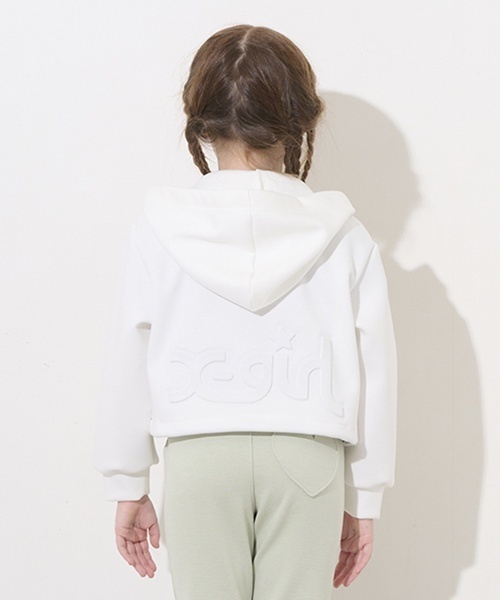 X-girl Stages（エックスガールステージス） パーカー エンボスロゴ