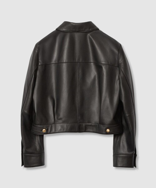 ANAYI（アナイ） レザージャケット ライダース ラムレザーステンカラー