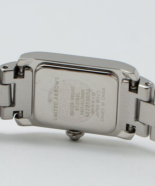 UNITED ARROWS（ユナイテッドアローズ） 腕時計 スクエア メタル