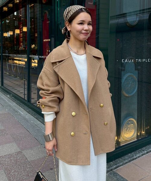 Loungedress（ラウンジドレス） コート アウター ミドルリバーコート