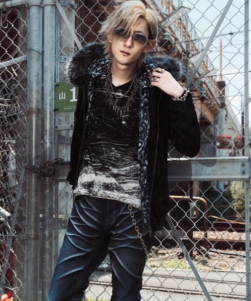 FUGA ジーンズ 「FUGA/フーガ」立体加工デニムパンツ メンズ