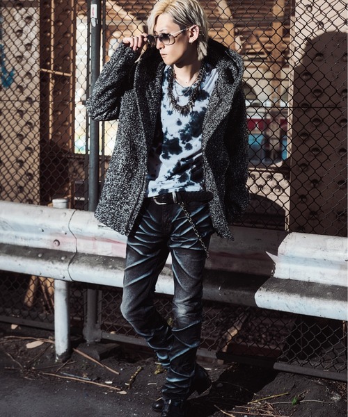 FUGA ジーンズ 「FUGA/フーガ」立体加工デニムパンツ メンズ