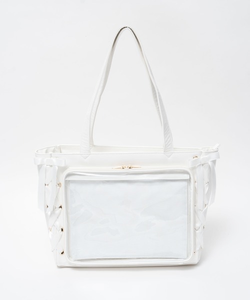 WEGO（ウィゴー） トートバッグ WEGO/「Sサイズ」レースアップフレーム